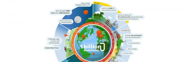 google-earth-1-miljard-nedladdningar